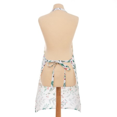 Apron "Ethel" Leaves 60x70cm, 100% cotton, reps 210 g/m2-5