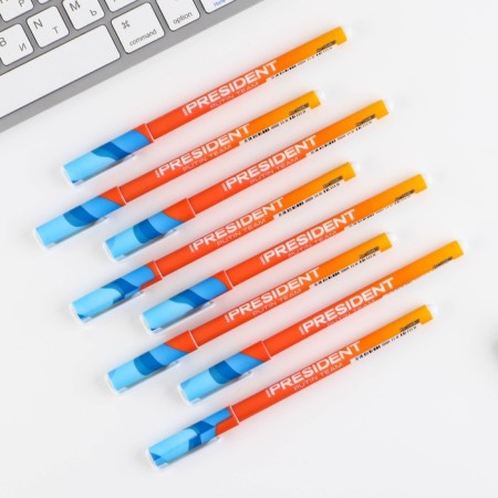 Pen Plastic with a cap of ballpoint “Crimean holidays”, blue paste, 0.7 mm-1