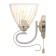 Bra "Jacqueline" 1he27 40W gold 21x13x23 cm