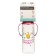 A bottle of feeding "Princess", classic throat, 250 ml., 3 months, with handles, pink color