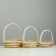 A set of wicker baskets from 3 BIG 30*21 N 9/30 cm. (Rattan)