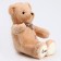 Soft toy "Bear" with a bow and heart, 39 cm, beige color