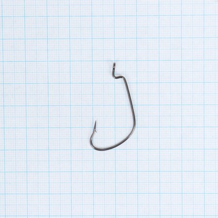 Hooks "Volzhanka", series Offseet Worm, No. 2/0, 5 pcs.-1
