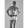 Panties men's boxers minku color white, rn 52