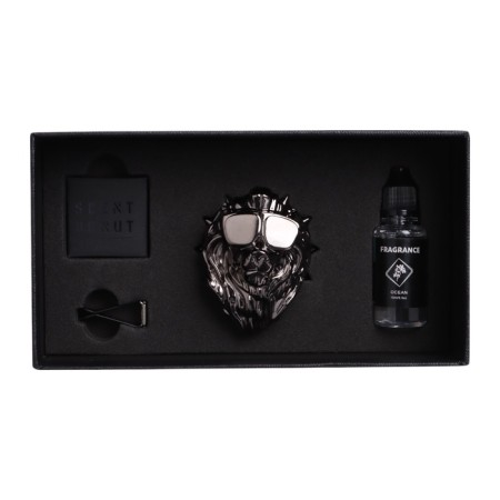 A fragrant for a car to a difflex, lion, chrome, plastic, sweet orange-6