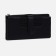 Women's wallet on the button, black color