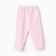 Pants for children, pink color/hares, height 68