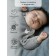 Knitted Knitted Children's Pure Love Made, height 80 cm, gray color