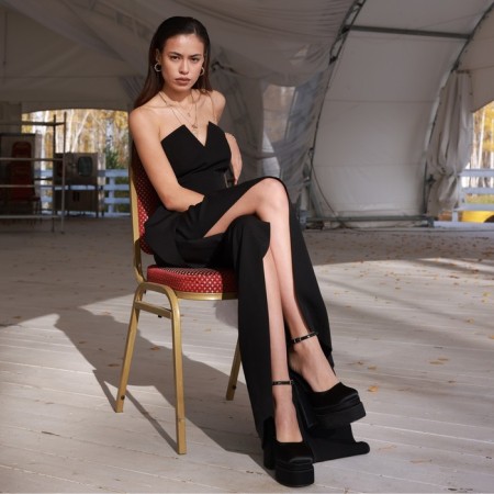 Combineson Women's Mist Celebration, p. 42, black-2