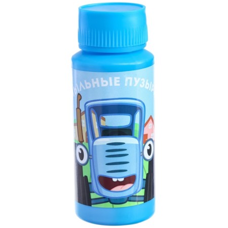 Soap bubbles, blue tractor, 95 ml-3