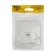 Single one -sewing tot elegant, hidden, white