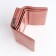 Women's wallet on the button, pink color