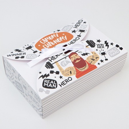 Box Gift team, packaging, “strongest”, 28 x 18 x 8 cm