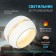 Lamp Built -in era KL82, IP20, 15W, 90x75 mm, white/gold color