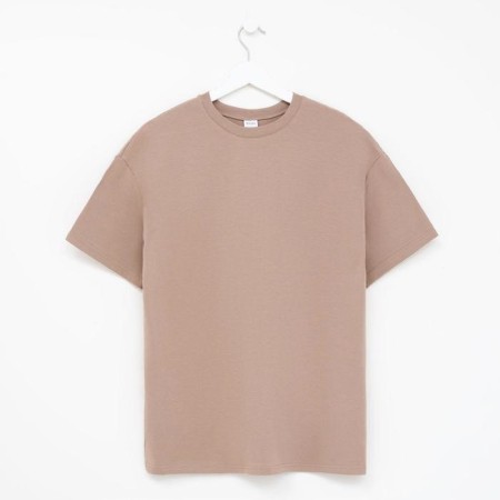 Women's T-shirt Minaku Regular Fit: brown color, river 54-4