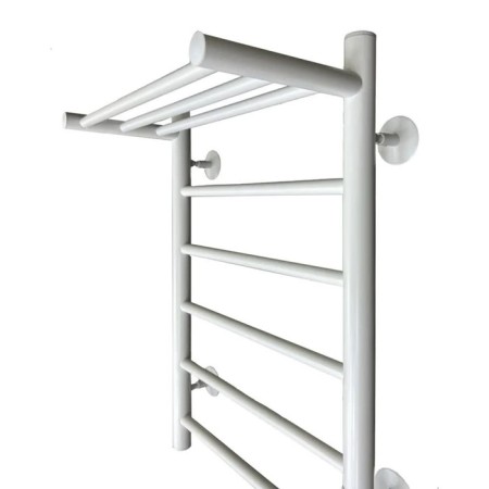 The electric heated towelputor "Sanprise" Aurora P6, 400x600 mm, universal, white-4