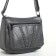 Women's bag with lightning, gray color