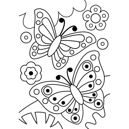 Set for creativity. Coloring with sparkles "Butterflies"-1