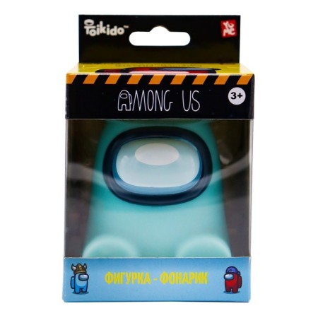 Фигурка-фонарик Among us, 9 см, голубой-1