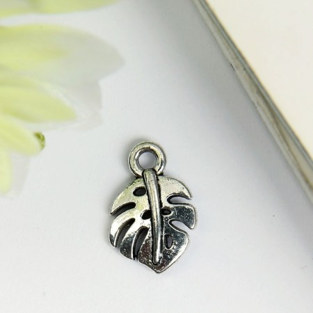 Decor for creativity Metal "Palm leaf" silver