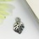Decor for creativity Metal "Palm leaf" silver