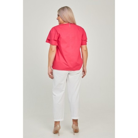 Female blouse, size 54, fuchsia color-4