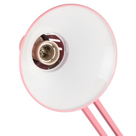 E27 desktop lamp, pink on the clamp-4