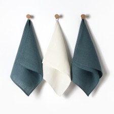 A set of towel cuisines. Ethel Linen Style 40x70-3pcs, 100% flax