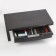 BRAUBERG office equipment stand, 1 detachment, 460x300x145 mm, metal base, black, 512667