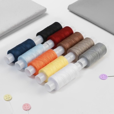 Set of threads 40/2, 200 m, 10 pcs, color mix-1