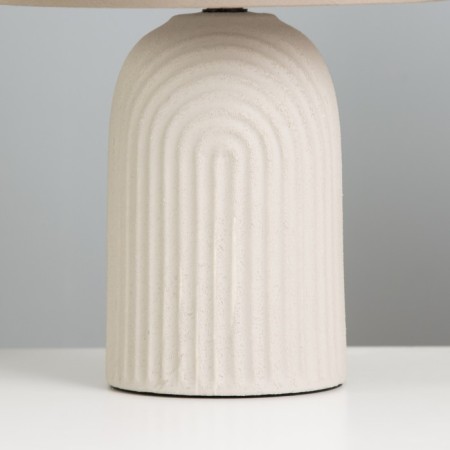 Dorothea table lamp E14 40W gray 22x22x35 cm Risalux-3