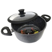 Panairo Chief Induction, induction, with a lid, the handle Soft-Touch, 3.3 liters