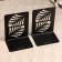 Holder-stand for books "Palm sheet" set 2pcs, 9.2x12x15.4cm, black