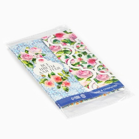 Tea in the envelope "All flowers for you", 7.2 g (4 pcs. X 1.8 g),-7