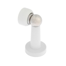 Lockland door -free stop, white color