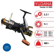 Coil Yugana Feeder LK 5000 9+1 bearing, 5.2: 1