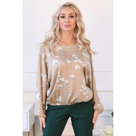 Female jumper, size 50, beige color
