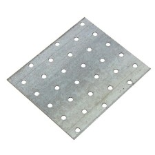 The plate is mounted, 100x120x2 mm, packaging 30 pcs. zinc