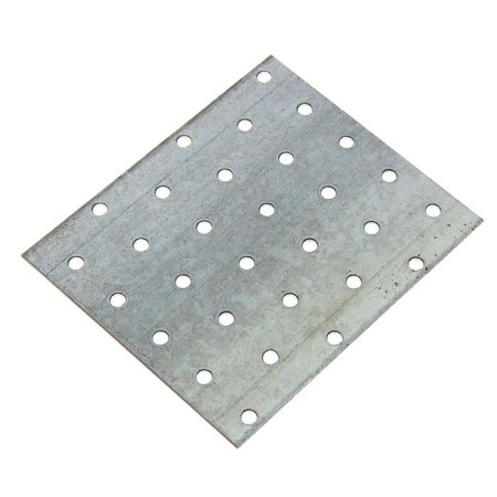 The plate is mounted, 100x120x2 mm, packaging 30 pcs. zinc