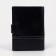 Male purse on the button, 3 in 1, for auto documents, passports, bills, pockets for cards, for coins, black color