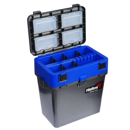 Winter Helios box is two-section, the color is gray-blue-6