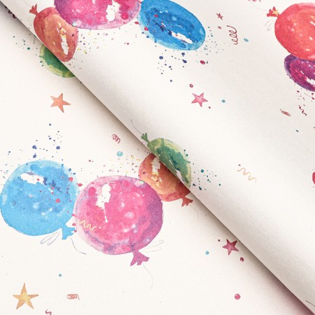 Paper packaging craft "Festive balls" 70 x 100 cm,-1