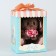 Soft toy "LI with pink flowers", 25 cm