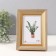 Photo frame plastic 10x15 cm "Gabriel" Golden with a gold strip 2.2x14x19 cm