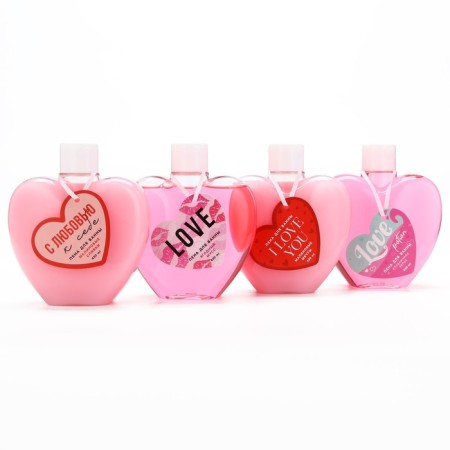 Bath foam I love you, 430 ml, aroma of raspberry dreams, pure happiness-8