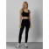 Sports suit female, size 46, black color