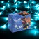 Garland “thread” 4 m, IP20, transparent thread, 40 LED, glow of aquamarine, 2 modes, AAH3