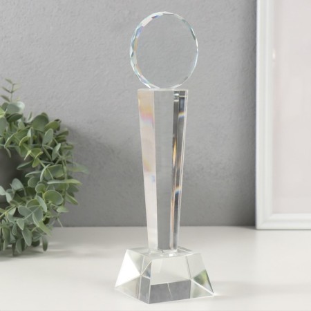 Souvenir Glass "Steel Award - Medal" 26 cm-1