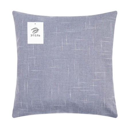 Pillowcase decorative Ethel "Classics", gray color, 43*43 cm, 100% p/e-5