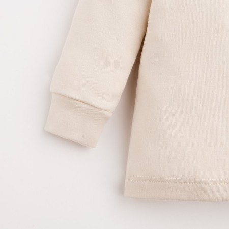 Set: jumper and pants crumb I "NY", height 68-74 cm, beige color/orange-3